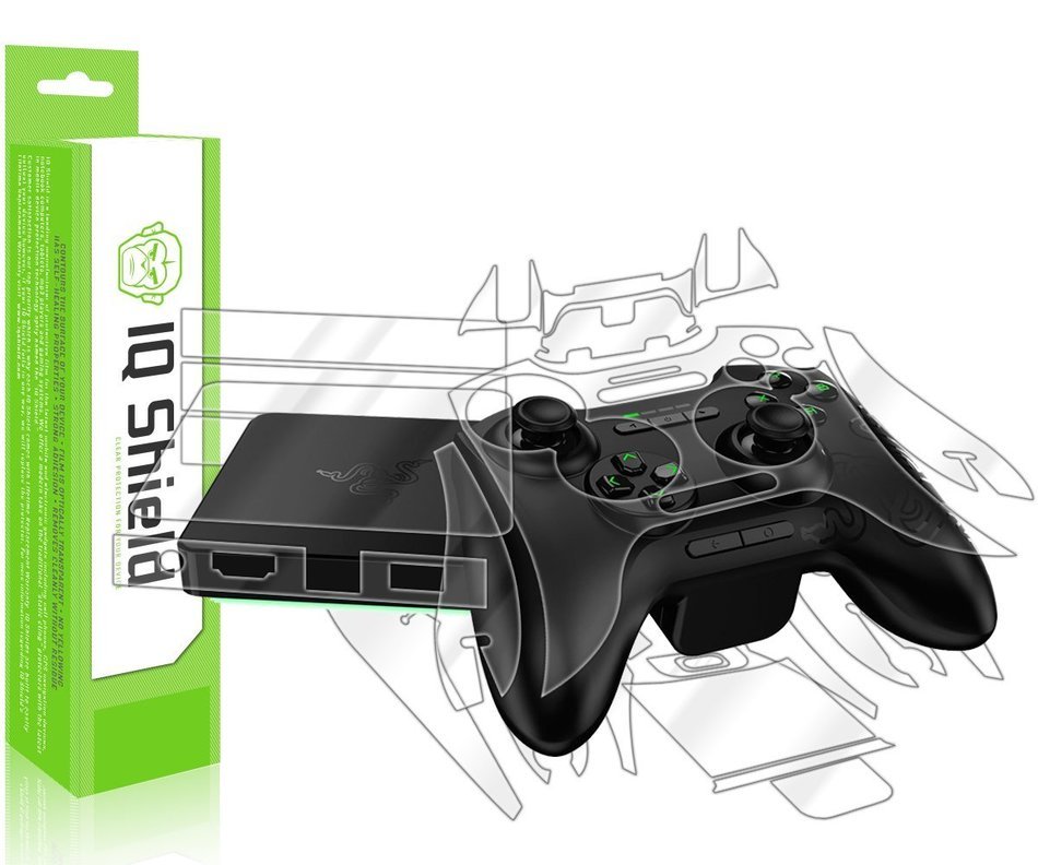 Razer Forge TV Screen Protector, IQ Shield&reg; LiQuidSkin Full Body Skin + Full Coverage Screen Protector for Razer...