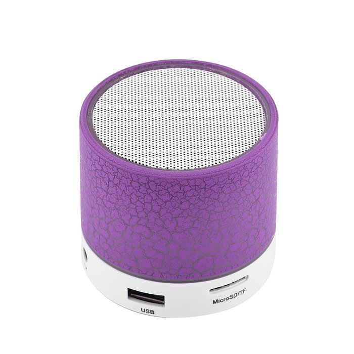 TopePop Mini Portable Bluetooth Speaker Color Changeable Speaker with Microphone TF Card Slot For iPhone 7 6S... N2