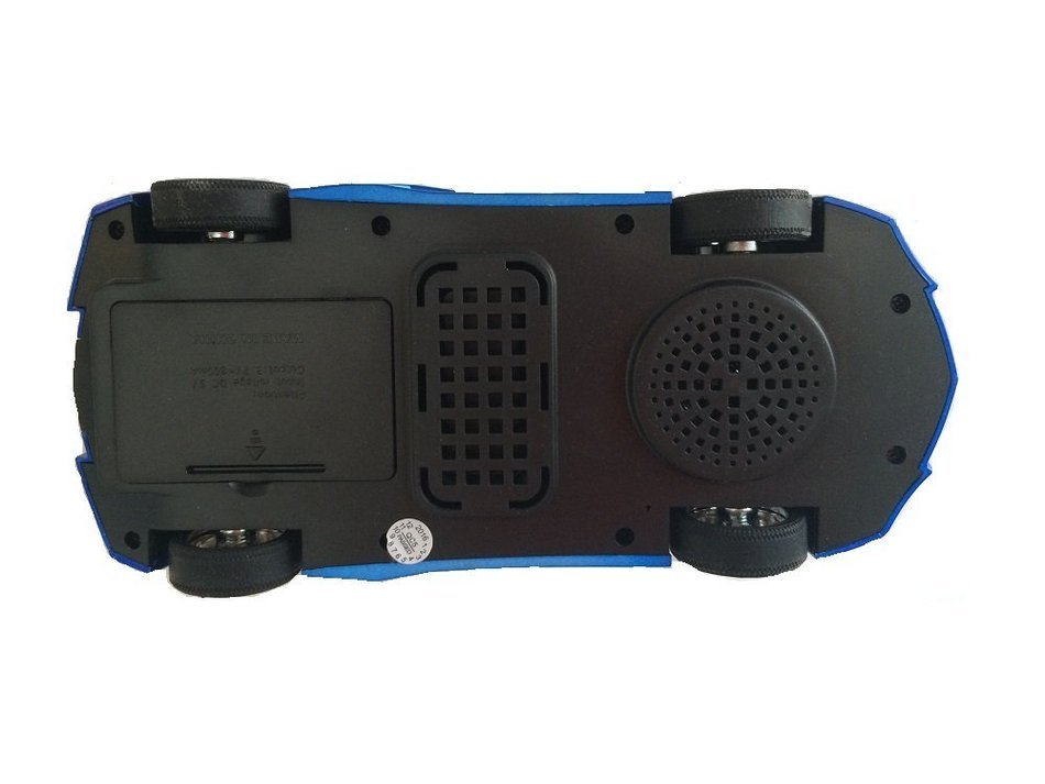 Bluetooth Wireless Portable Blue Lamborghini Shape Car Mini Music Speaker Support Tf Card, Usb, Fm Radio Function... N8