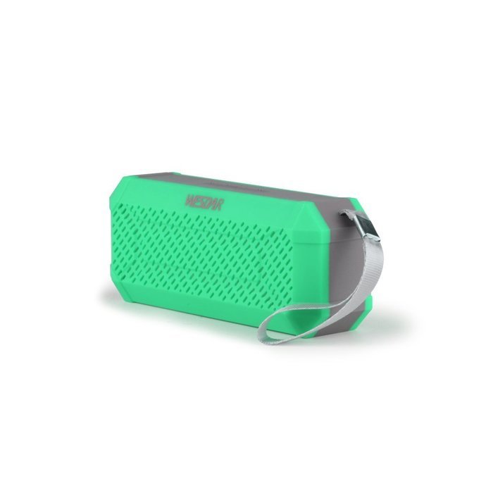WESDAR Bluetooth 4.0 Speaker with microphone with Mic, 3.5mm Aux, FM Function, Micro SD Card Support Green , K6-G N2