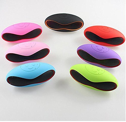 Ywei Bluetooth Speakers, Mini Small Rugby Type Wireless Bluetooth Speakers (Blue) N3