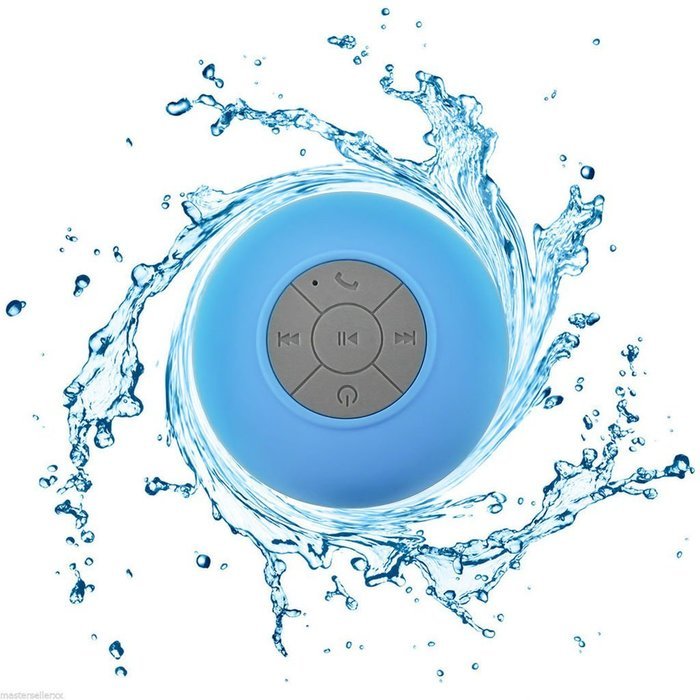 Happy Hours&reg; New Fashion Mini Mushroom Bluetooth 3.0+EDR Speaker Wireless Built-in Mic Hands Free Waterproof Shower... N11