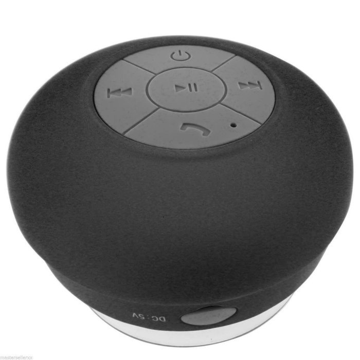 Happy Hours&reg; New Fashion Mini Mushroom Bluetooth 3.0+EDR Speaker Wireless Built-in Mic Hands Free Waterproof Shower... N15