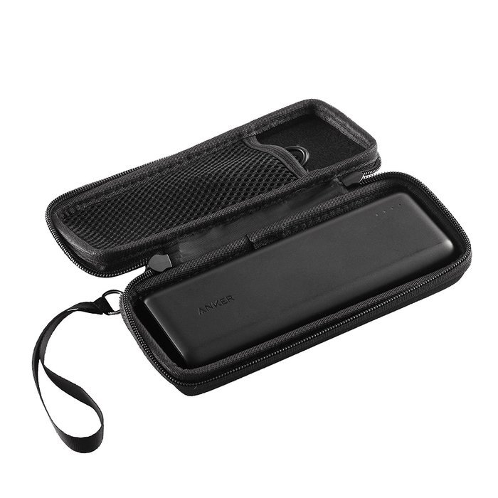 Hard CASE for Anker 20100mAh Portable Charger PowerCore 20100. With mesh pocket. By Caseling