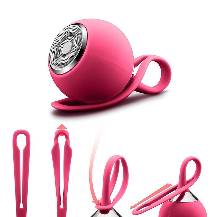 GizmoVine Bluetooth Speaker Wireless Portable Multicolor Audio Fashion Design Ultra Clear Sound Powerful Pink N4