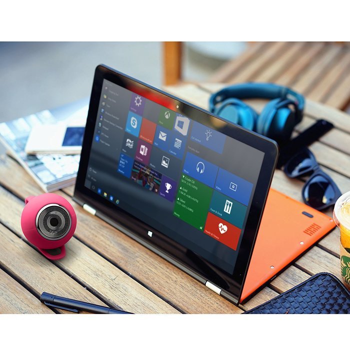 GizmoVine Bluetooth Speaker Wireless Portable Multicolor Audio Fashion Design Ultra Clear Sound Powerful Pink N5