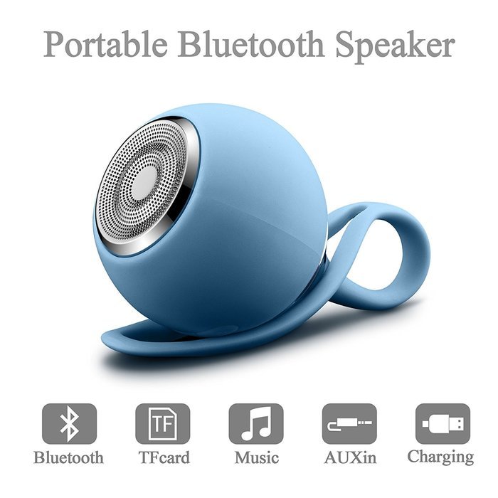 GizmoVine Bluetooth Speaker Wireless Portable Multicolor Audio Fashion Design Ultra Clear Sound Powerful Pink N27