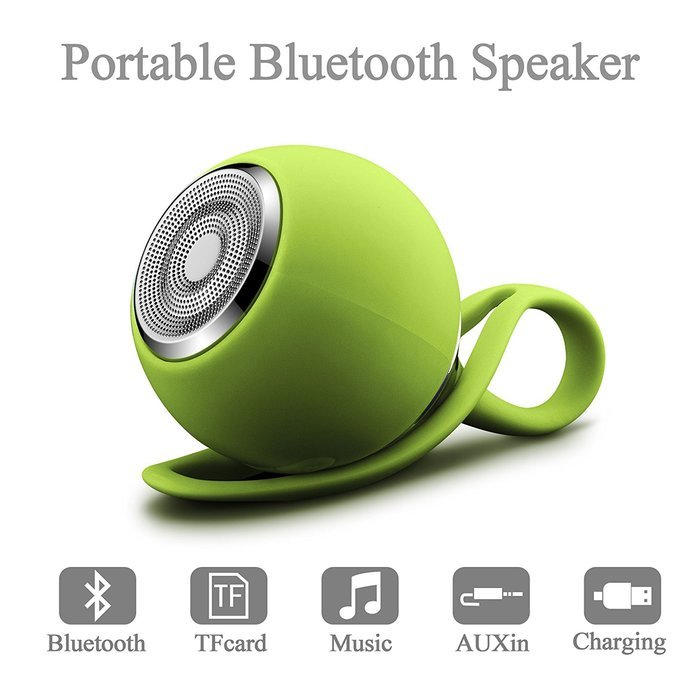 GizmoVine Bluetooth Speaker Wireless Portable Multicolor Audio Fashion Design Ultra Clear Sound Powerful Pink N35