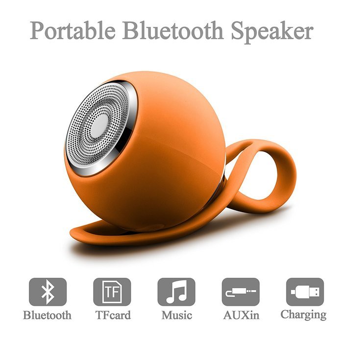 GizmoVine Bluetooth Speaker Wireless Portable Multicolor Audio Fashion Design Ultra Clear Sound Powerful Pink N43