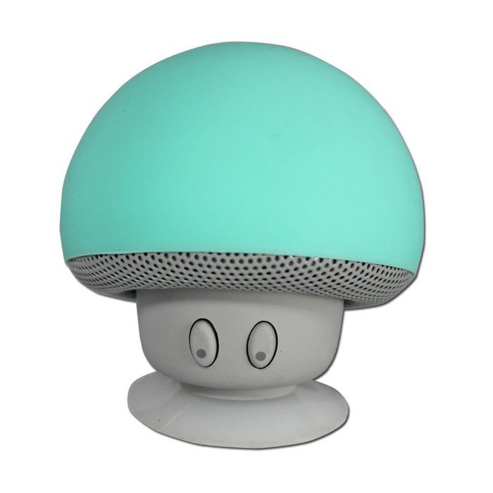 Loveboat Mini Cute Mushroom Portable Bluetooth V3.0 Wireless Stereo Speaker Hands Free Speakerphone (Blue) N22
