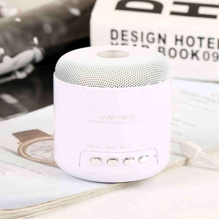 LED Bluetooth Speaker Portable Mini LED Wireless Bluetooth Speaker Stereo Sound Box with TF-Card Slot for iPhone... N13