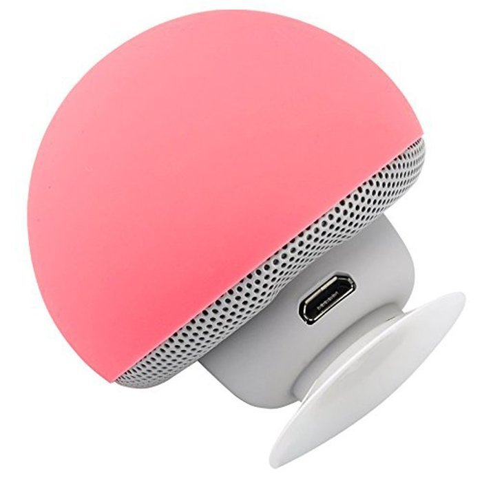 Loveboat Mini Cute Mushroom Portable Bluetooth V3.0 Wireless Stereo Speaker Hands Free Speakerphone (Blue) N30