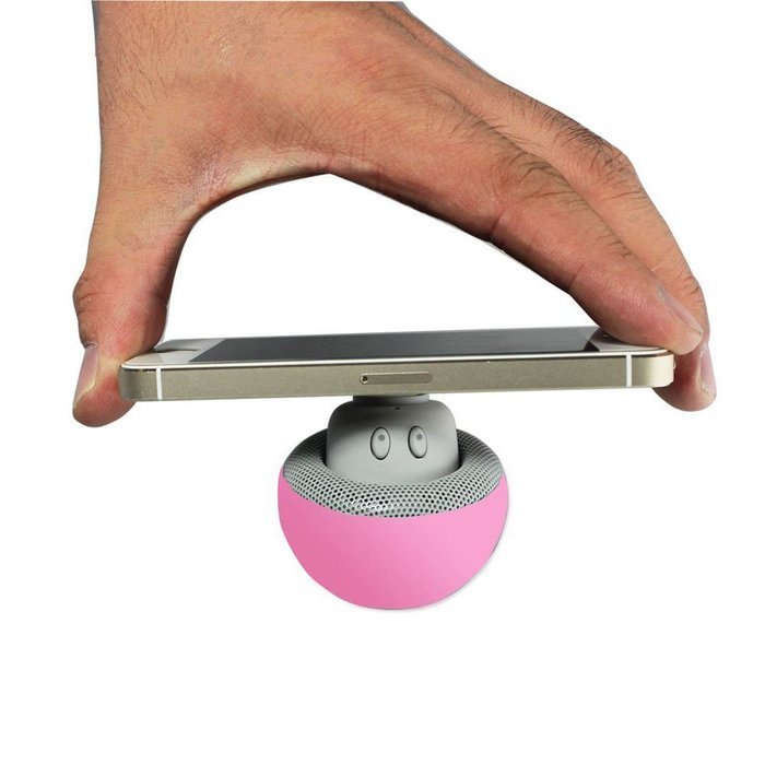 Loveboat Mini Cute Mushroom Portable Bluetooth V3.0 Wireless Stereo Speaker Hands Free Speakerphone (Blue) N39
