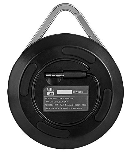 Altec Lansing iMW355-BLK Orbit Bluetooth Speaker, Black N3