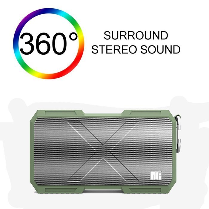 Tomplus Portable Outdoor Wireless Bluetooth CSR 4.0 Waterproof IPX 4 Sport Speaker + Support 5200mah Power Bank... N14