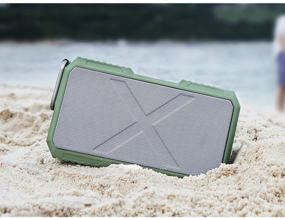 Tomplus Portable Outdoor Wireless Bluetooth CSR 4.0 Waterproof IPX 4 Sport Speaker + Support 5200mah Power Bank... N15