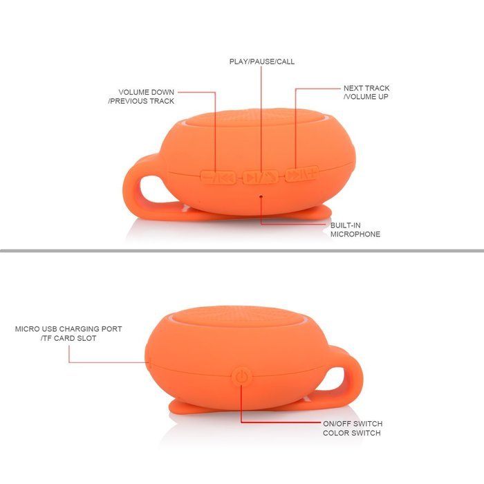 Portable Wireless Bluetooth Speaker for Computers & Smartphones-with Built-in Speakerphone and 6 Hour Rechargeable... N5