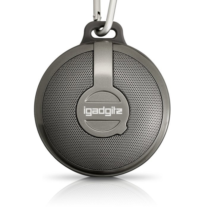iGadgitz IGA-210 IP34 Waterproof Portable Wireless Bluetooth Travel Speaker (Bluetooth 4.0 / 3W Power Output)... N6