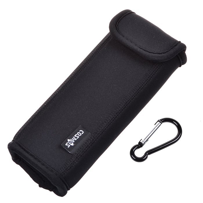 Cosmos&reg; Black Color Travel Carry Neoprene Sleeve Case Protective Bag Cover for Jawbone MINI JAMBOX Portable Wireless... N4
