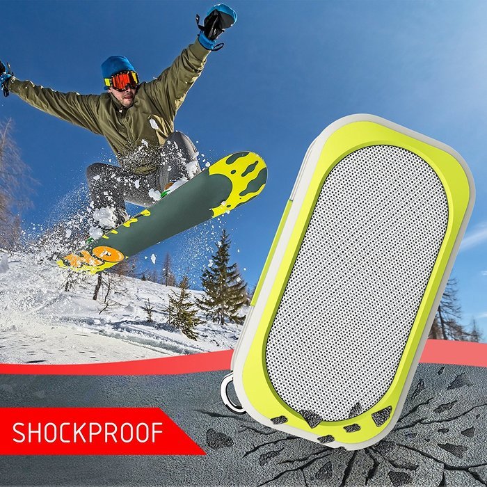 Bluetooth Speakers - Wireless, Waterproof and Portable for Outdoor, Indoor and use in Shower - Weatherproof, built... N18
