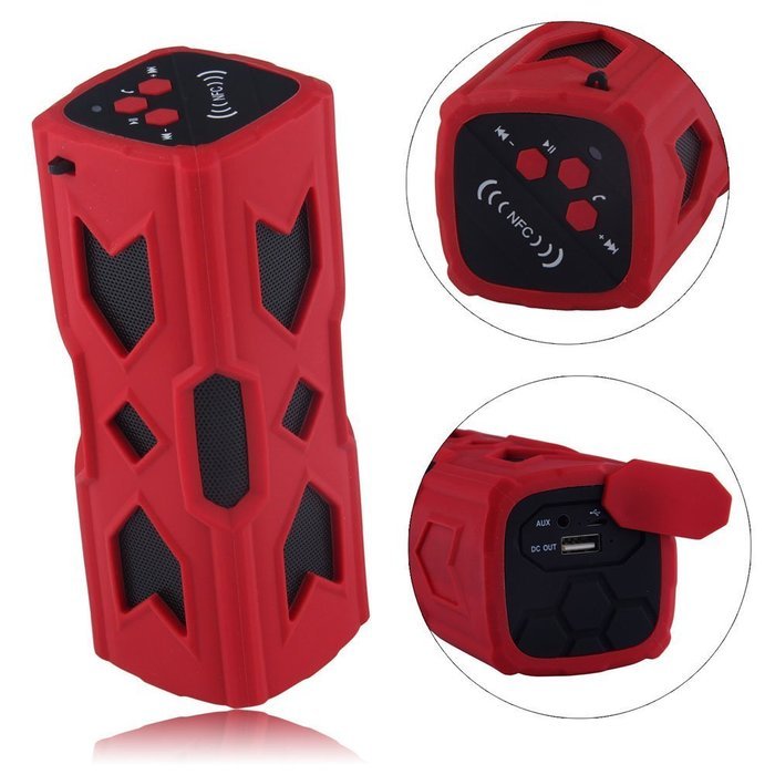 Waterproof Sport Speaker,Wireless Speaker,Portable Speaker,Bluetooth 4.0 Speaker with 10 Hours Playtime, 2 in... N10