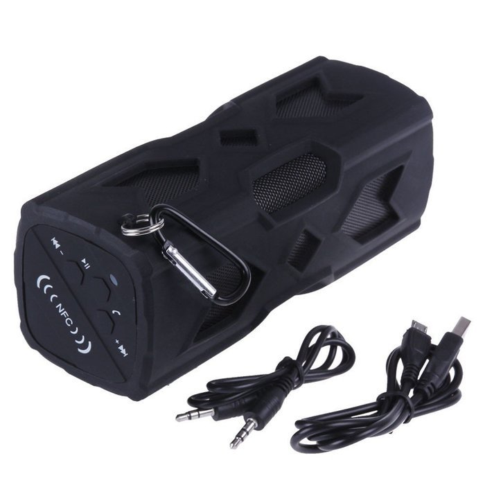 Waterproof Sport Speaker,Wireless Speaker,Portable Speaker,Bluetooth 4.0 Speaker with 10 Hours Playtime, 2 in... N19