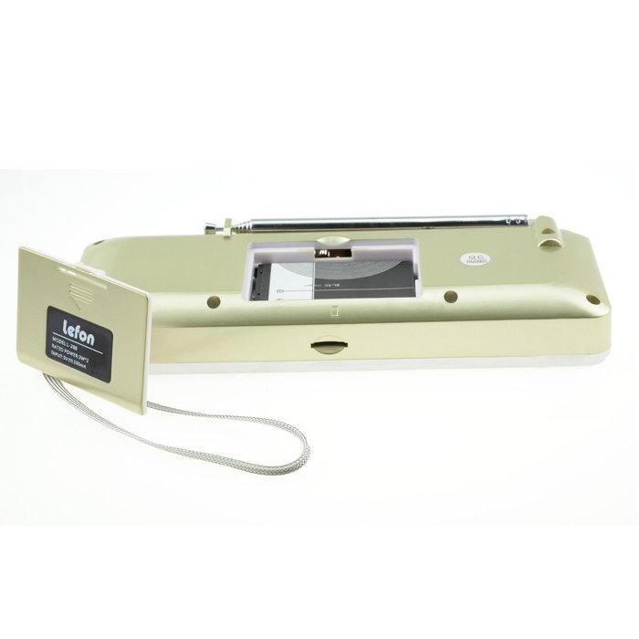 LEFON Multifunctional Bluetooth Dual Channel Digital AM / FM Radio Media Speaker MP3 Music Player Support TF Card... N4