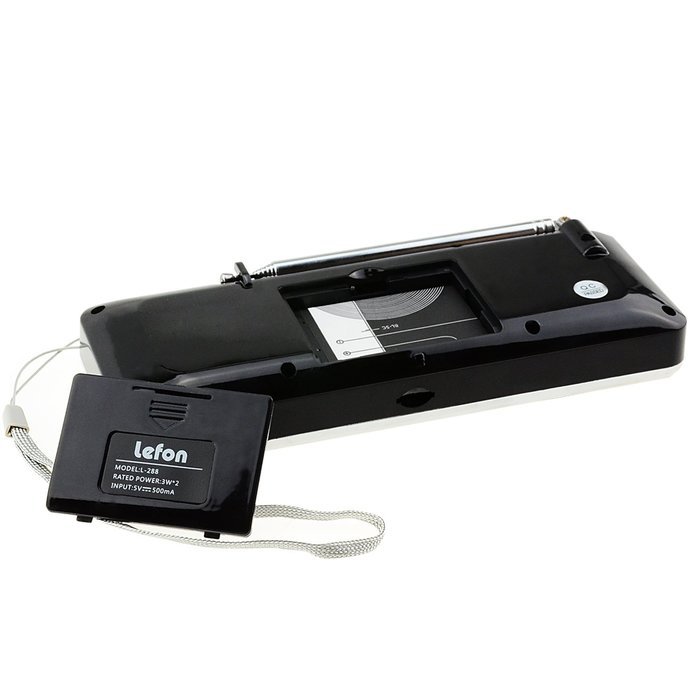 LEFON Multifunctional Bluetooth Dual Channel Digital AM / FM Radio Media Speaker MP3 Music Player Support TF Card... N33