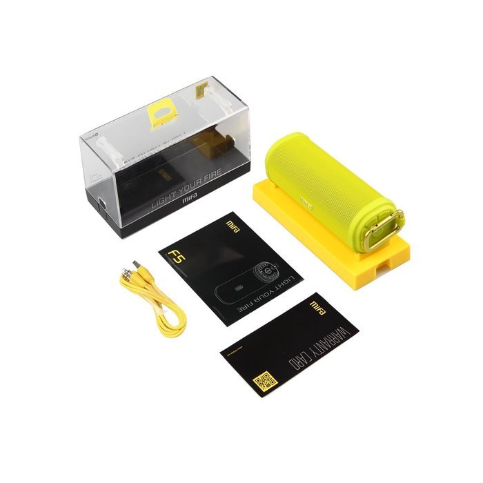 MIFA F5 Bluetooth Wireless Speaker - Yellow N4