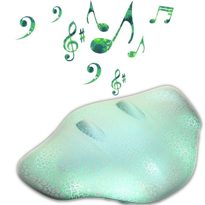 Dynamic LED Lights Nightlight Wireless Portable Bluetooth Stingray Fish/Shark-shape Speaker Support TF Card for... N14