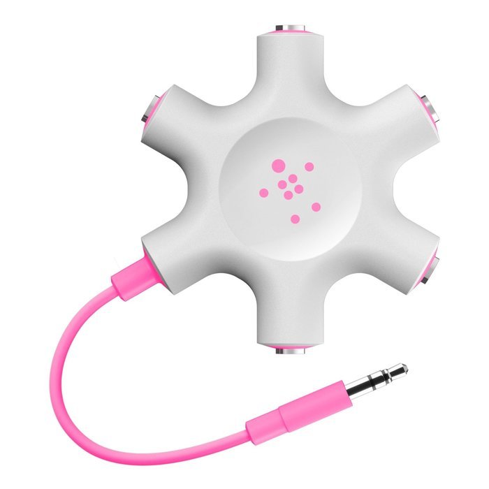 Belkin Rockstar Multi Headphone Splitter (Light Green) N10