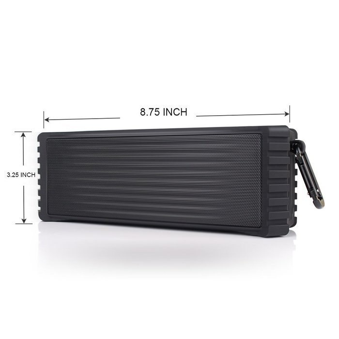 Hannuo ELlight 20W Portable Wireless Bluetooth 4.2 Speaker (Dual 10W Passive Loudspeaker Subwoofers,Super HD Sound...
