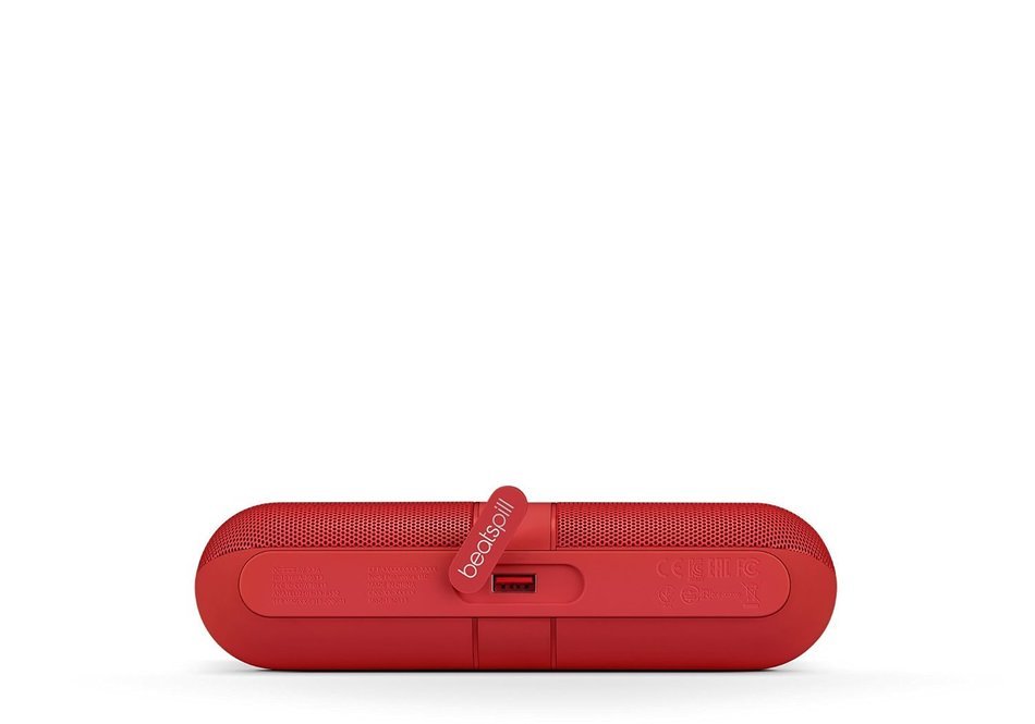 Beats by Dr. Dre Pill 2.0 Portable Wireless Bluetooth Speaker w/3.5mm Auxiliary Jacks & Case (Black Pill 2.0) N17