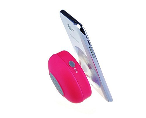 Zewik Wireless Water Resistant Bluetooth 3.0 Shower Speaker, Handsfree Portable Speakerphone with Built-in Mic... N6
