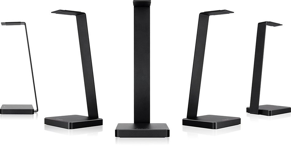 LUXA2 E-ONE Rose Gold Aluminum Headphone Stand for Beats, Sony, Sennheiser, Philips, Audio-Technica, Plantronics... N12