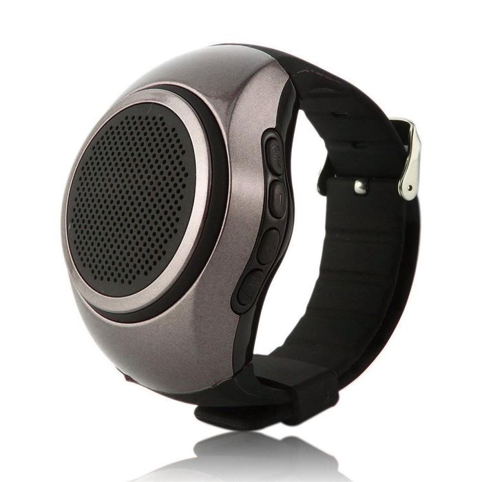 HONGYU Wireless Outdoor Sport Portable Bluetooth Watch Speaker with FM Radio,Support Micro Memory Card and Remote... N2