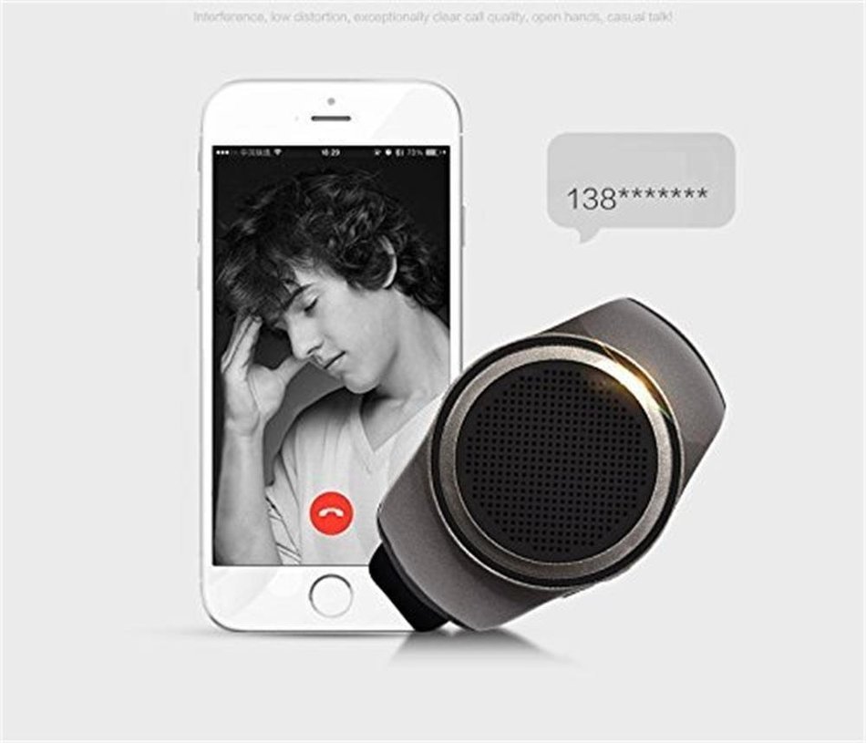 HONGYU Wireless Outdoor Sport Portable Bluetooth Watch Speaker with FM Radio,Support Micro Memory Card and Remote... N6