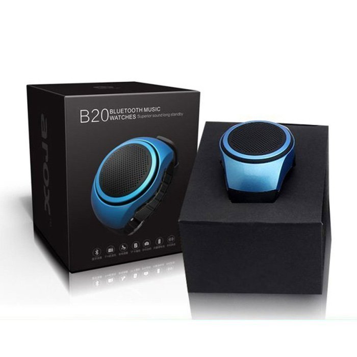 HONGYU Wireless Outdoor Sport Portable Bluetooth Watch Speaker with FM Radio,Support Micro Memory Card and Remote... N17