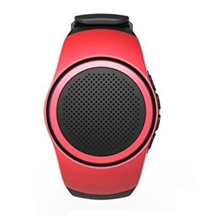 HONGYU Wireless Outdoor Sport Portable Bluetooth Watch Speaker with FM Radio,Support Micro Memory Card and Remote... N19