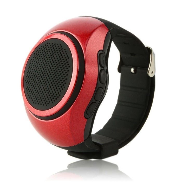 HONGYU Wireless Outdoor Sport Portable Bluetooth Watch Speaker with FM Radio,Support Micro Memory Card and Remote... N20
