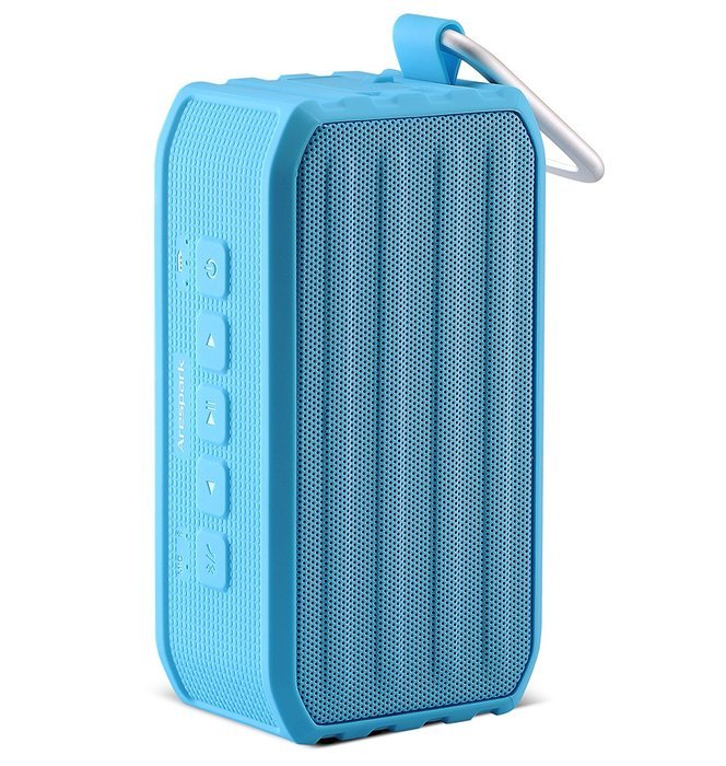 Arespark Outdoor Bluetooth 4.0 Speaker with 12 Hours Playtime, 7W Dual Stereo Bass Radiator, IPX4 Waterproof,... N9