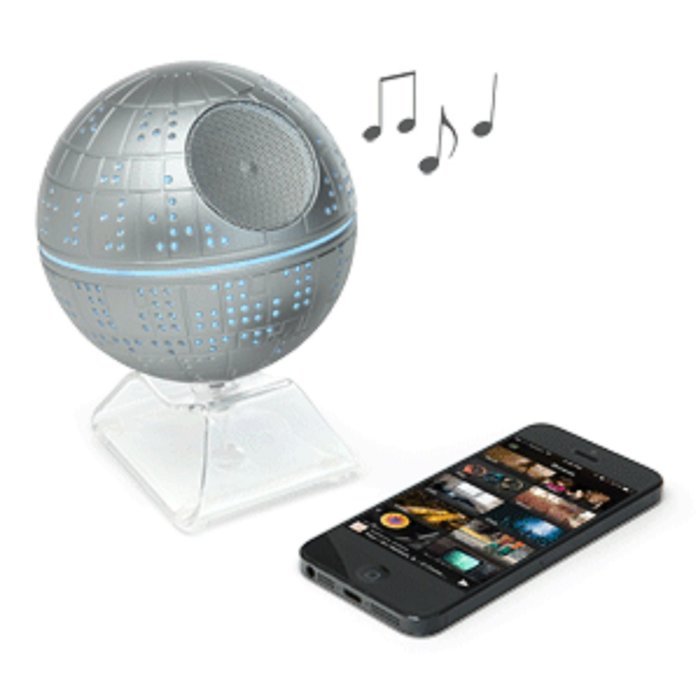 iHome Star Wars Death Star Bluetooth Speaker Li-B18.FX