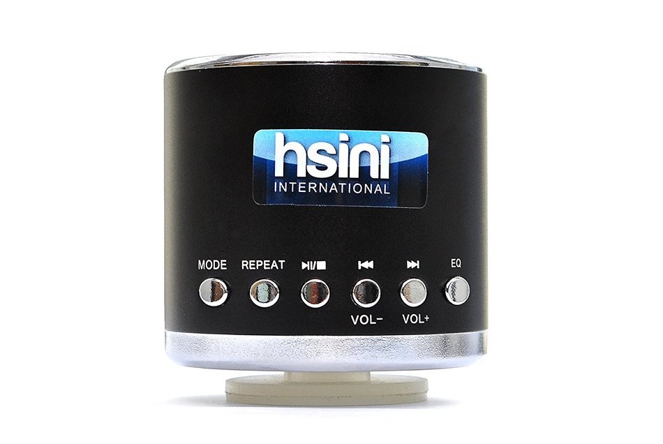 hsini Portable Mini Music SD USB Speaker for PC Mobile Phone MP3 Player - Retail Packaging - Blue N6