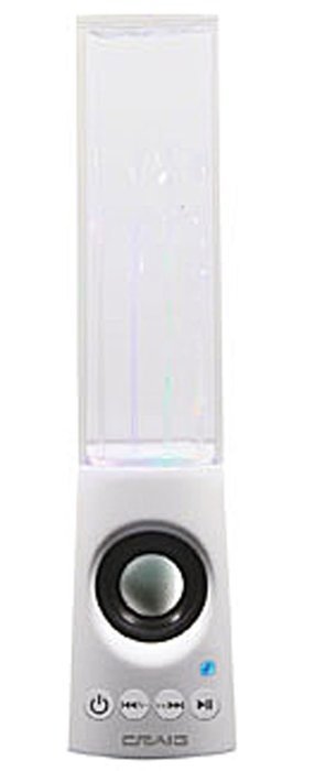 CRAIG CMA3563 Portable Water Dancing Speaker with Bluetooth Wireless Technology