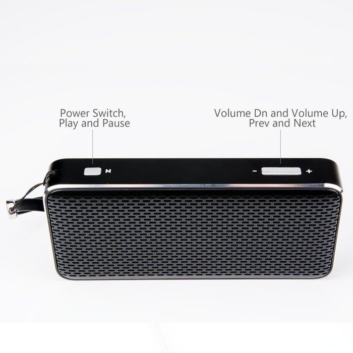 iProwess Promini X8 Speaker Wireless Portable Stereo Mini Bluetooth 4.0 Square Box Speakers Outdoor Subwoofer... N5