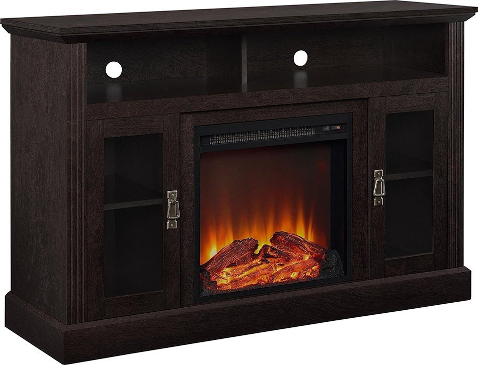 Altra Chicago 50" Fireplace TV Console, Espresso N2