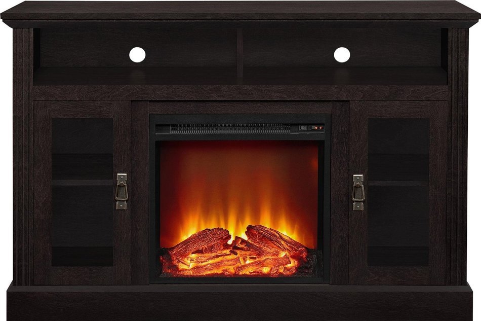 Altra Chicago 50" Fireplace TV Console, Espresso N5