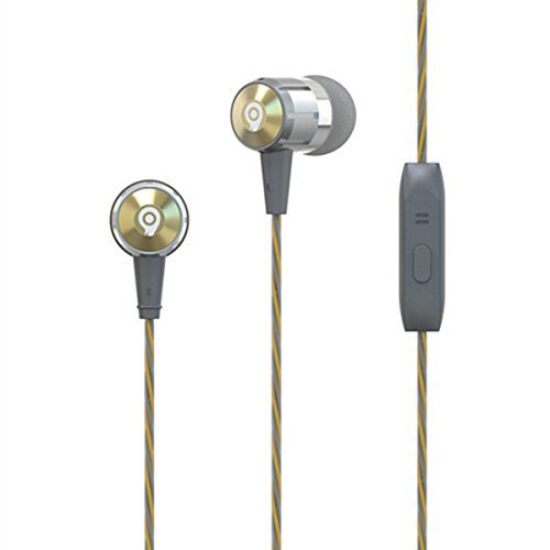 Yison Noise Isolation Super Stereo Bass Earphone Handsfree With Microphone Remote Control Headphone Color Black N2