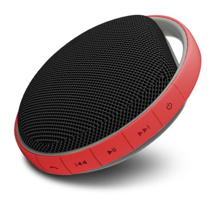 MIIKEY Portable Water-Proof Bluetooth Speaker with Built-In Microphone (Black) N8
