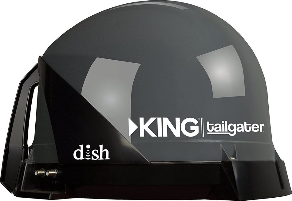 KING VQ4100 Quest Portable/Roof Mountable Satellite TV Antenna (for use with DIRECTV) N19